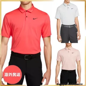 Nike  |Plain Short Sleeves Logo Polos