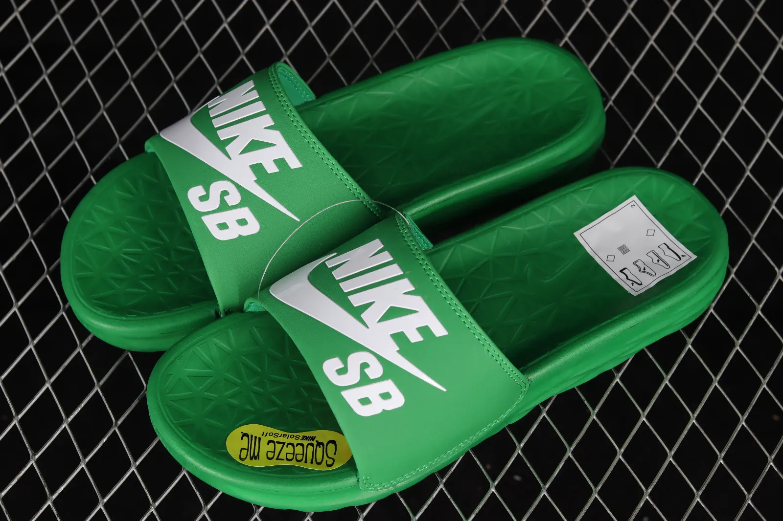 Nike SB Benassi Solarsoft Green White 840067-300