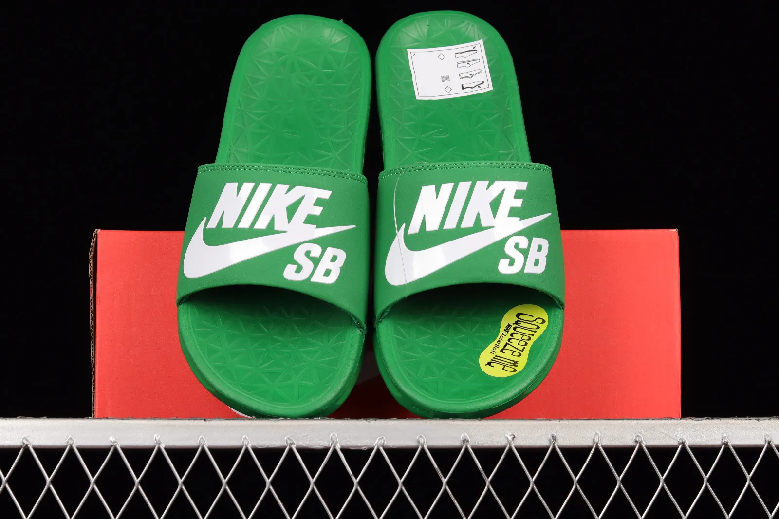 Nike SB Benassi Solarsoft Green White 840067-300