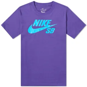 Nike SB Dri-Fit Logo TeePurple & Laser Blue