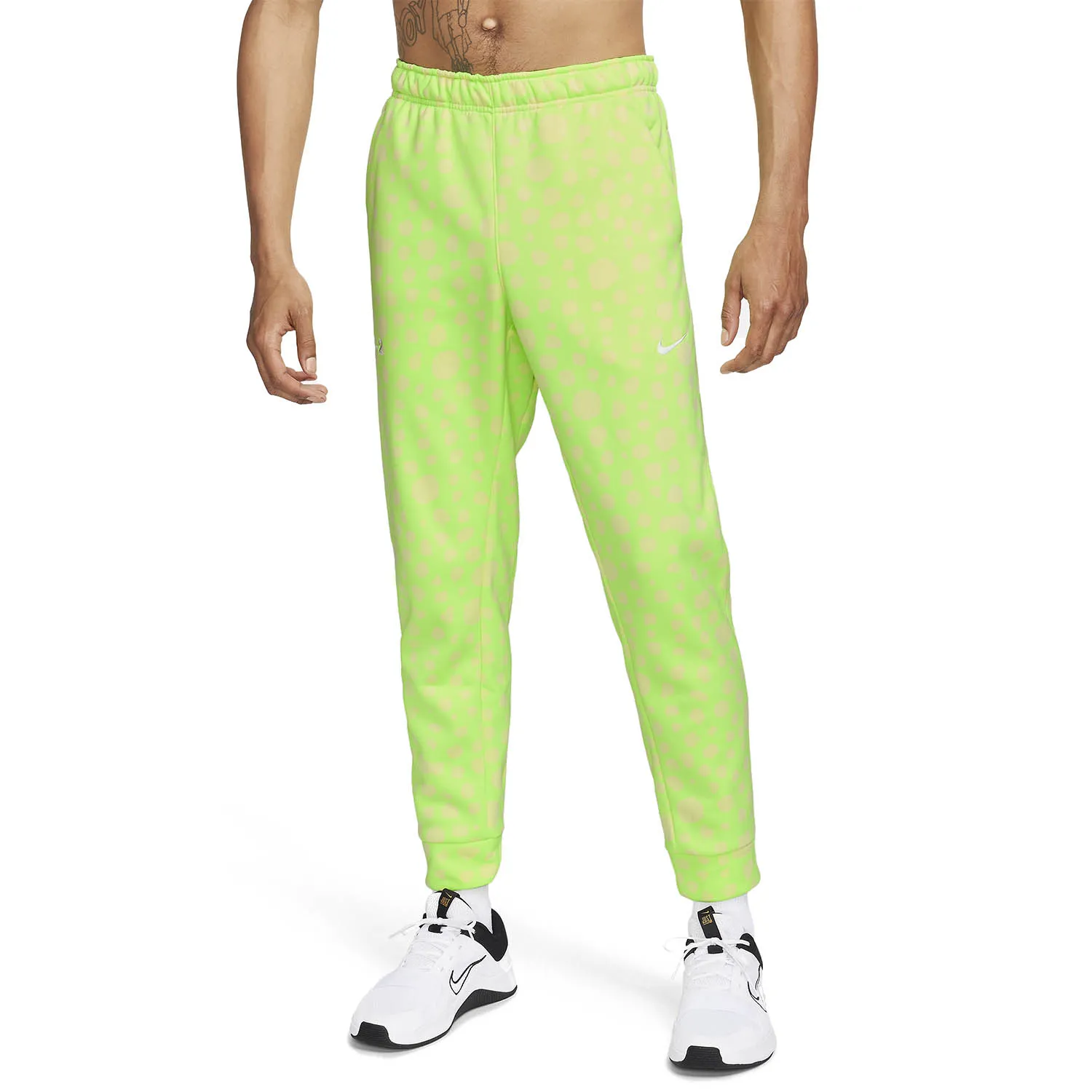 Nike Therma-FIT Printed Studio 72 Pantaloni  Lime Blast/Luminous Green/White