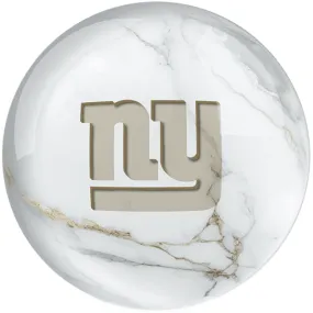 OTB NFL New York Giants White Marble Bowling Ball