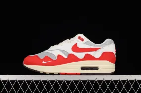 Patta x Nike Air Max 1 Anniversary Red Grey White DH1348-103