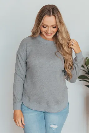 Perfectly Perfect Waffle Knit Top - 4 Colors