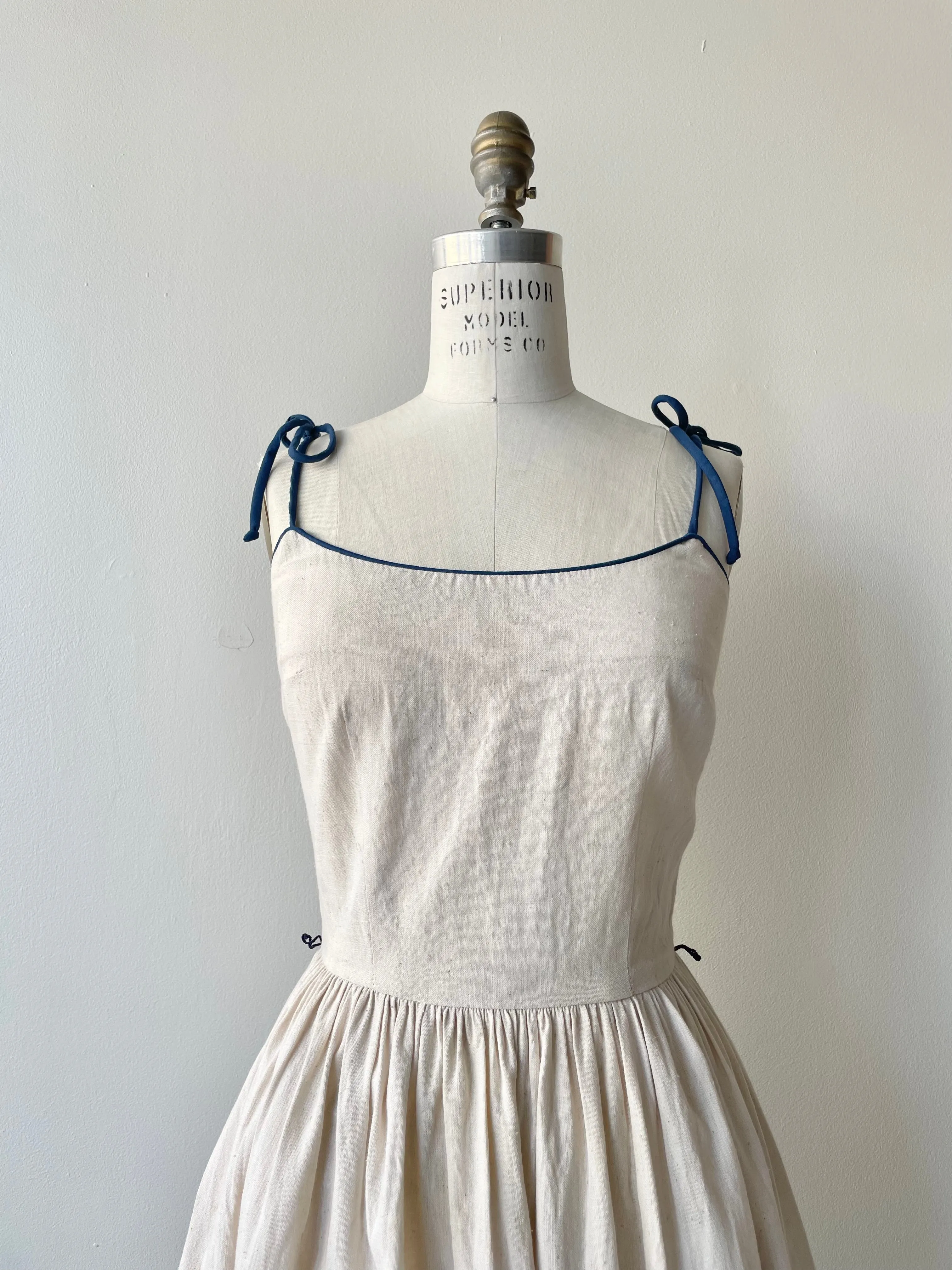 Pescare Linen Dress | 1970s