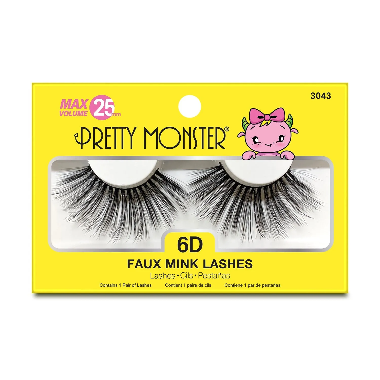 PRETTYMONSTER Max Volume 6D Pestaas de Mink