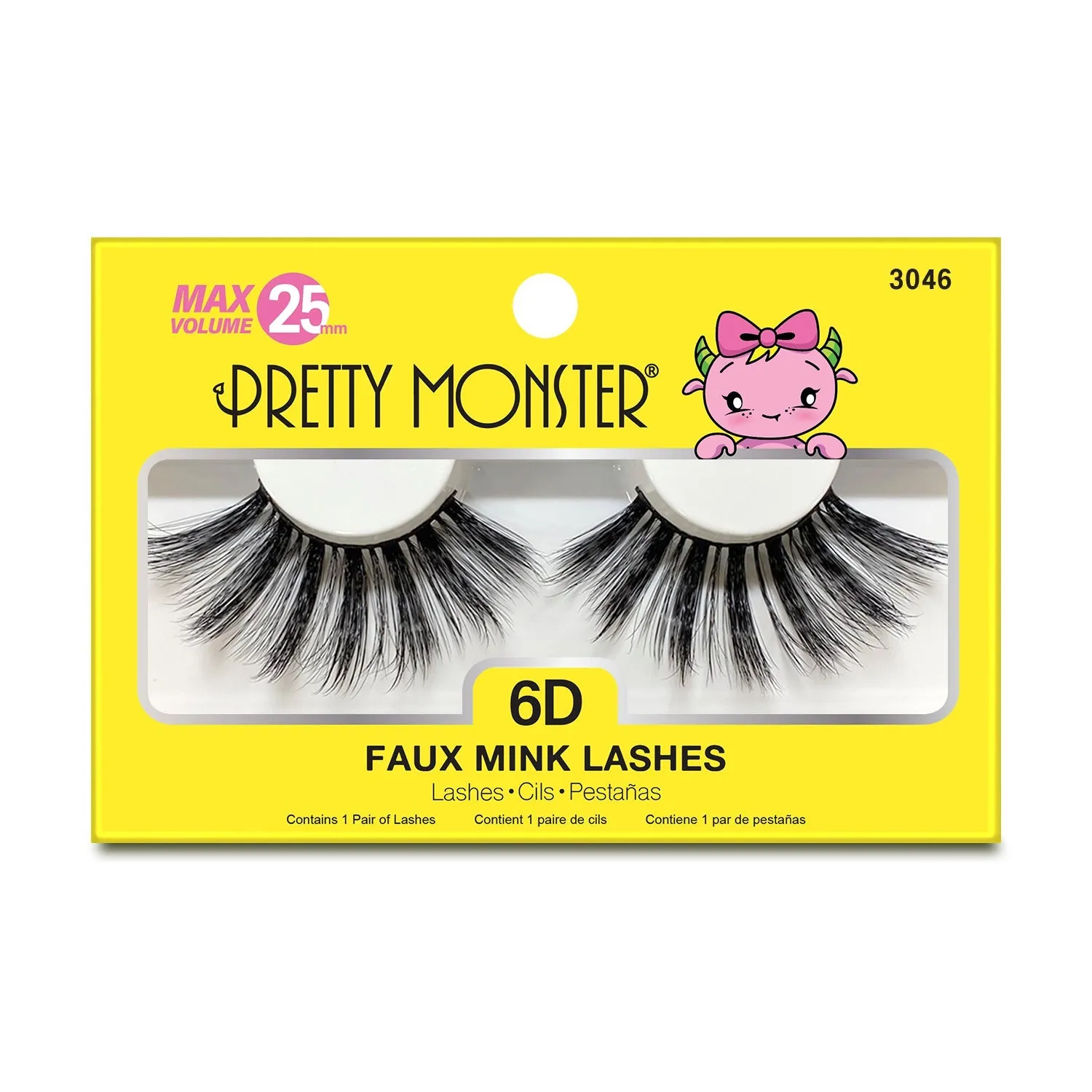 PRETTYMONSTER Max Volume 6D Pestaas de Mink