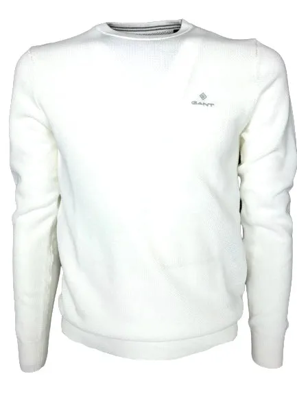 PULLOVER UOMO PANNA 100% COTONE