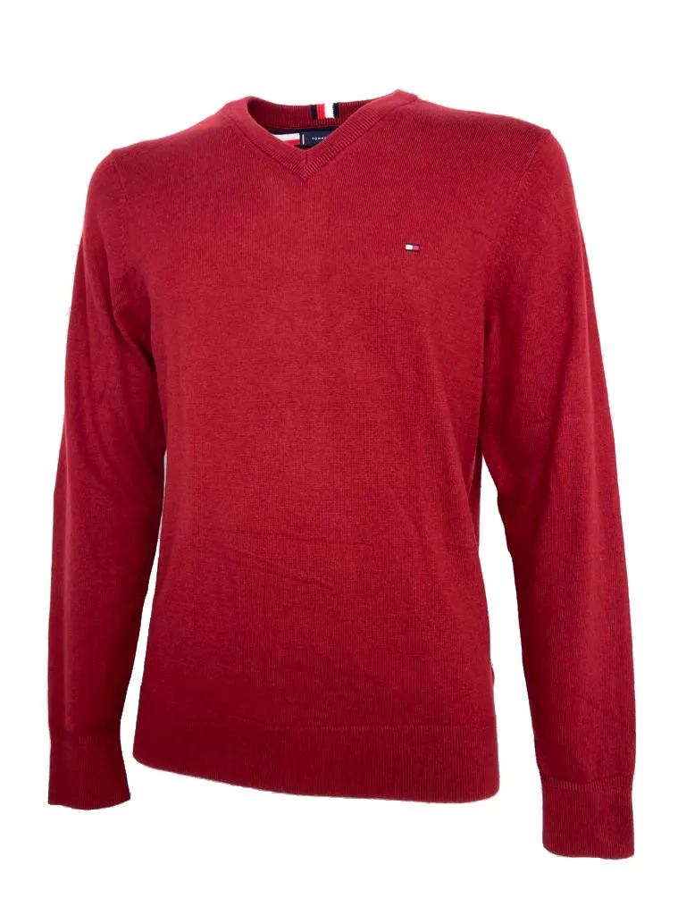 PULLOVER UOMO ROSSO