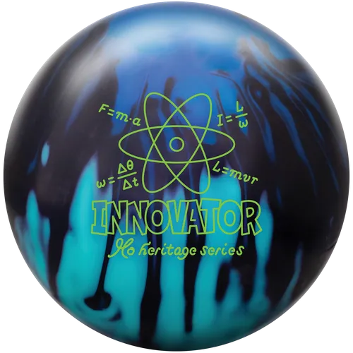 Radical Innovator Solid Bowling Ball Black / Blue/ Teal