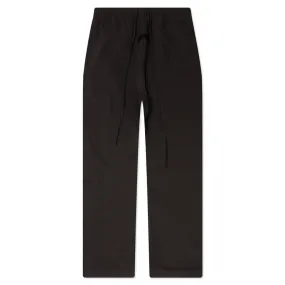 Relaxed Waffle Sweatpant - Off Black