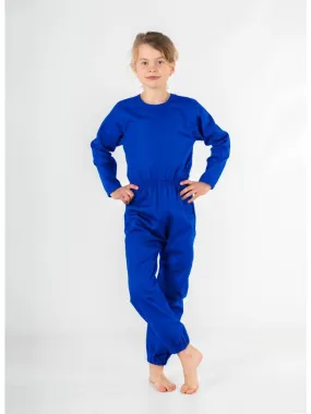 Rip-resistant bodysuit for children with long sleeves and long legs