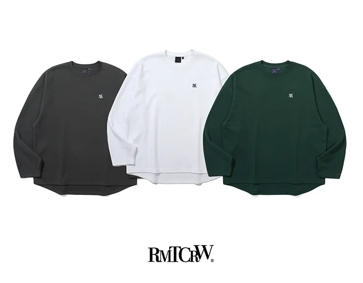 ROMANTIC CROWN  |Crew Neck Pullovers Unisex Blended Fabrics Street Style