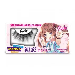 RUDE Manga Collection 3D Mink Lashes Sawa Chan