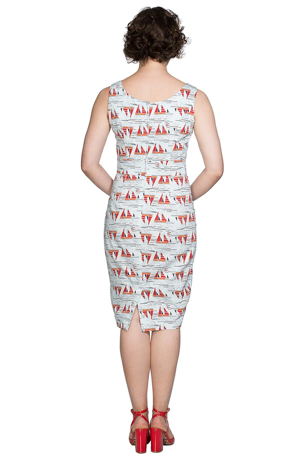 SAIL AWAY PENCIL DRESS