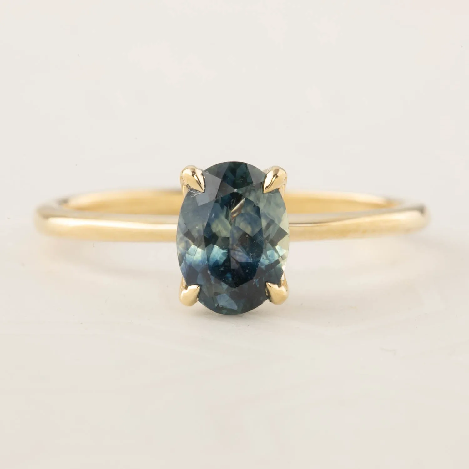 Sara Ring - 1.32ct Blue Montana Sapphire (One of a kind)