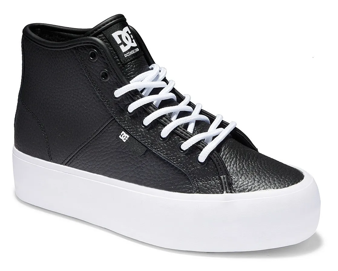 shoes DC Manual Hi WNT - BKW/Black/White - women´s