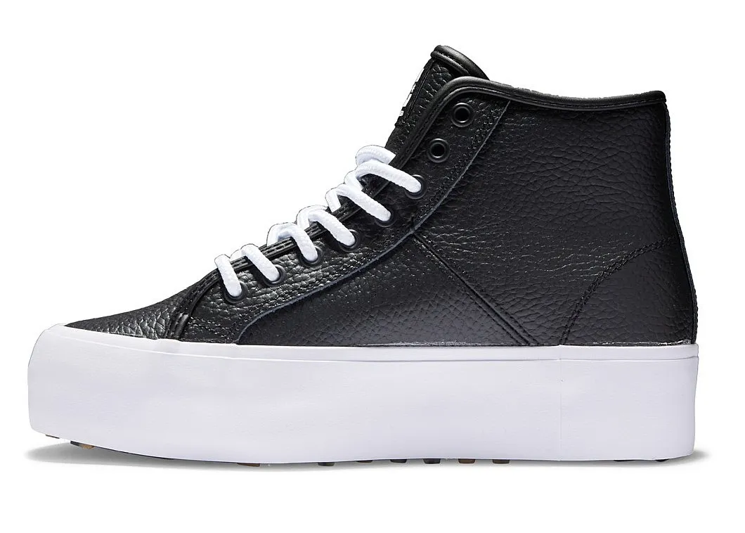 shoes DC Manual Hi WNT - BKW/Black/White - women´s