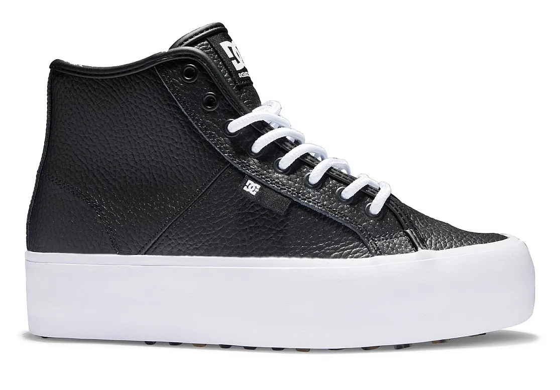 shoes DC Manual Hi WNT - BKW/Black/White - women´s