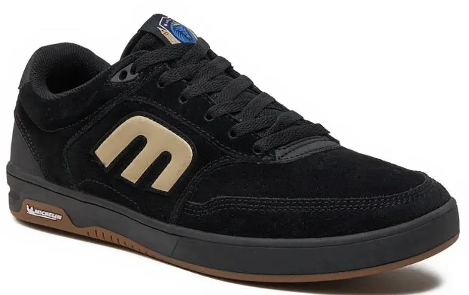 shoes Etnies The Aurelien Michelin - Black/Gold - men´s