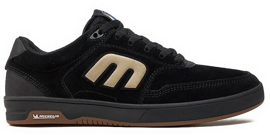 shoes Etnies The Aurelien Michelin - Black/Gold - men´s