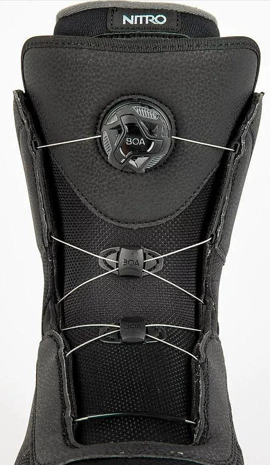 shoes Nitro Vagabond Boa - Black - men´s