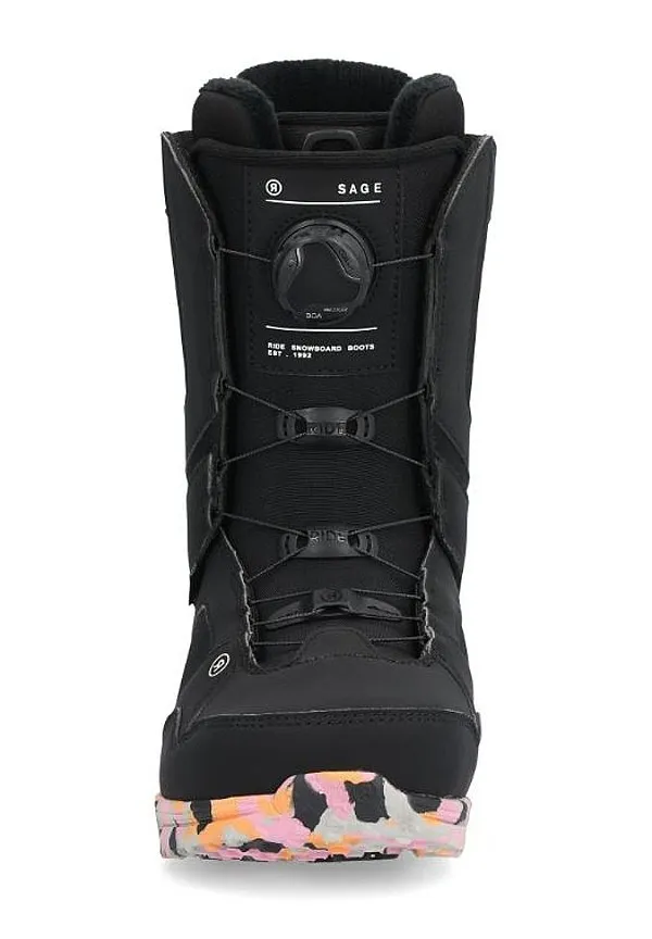 shoes Ride Sage Boa - Black - women´s