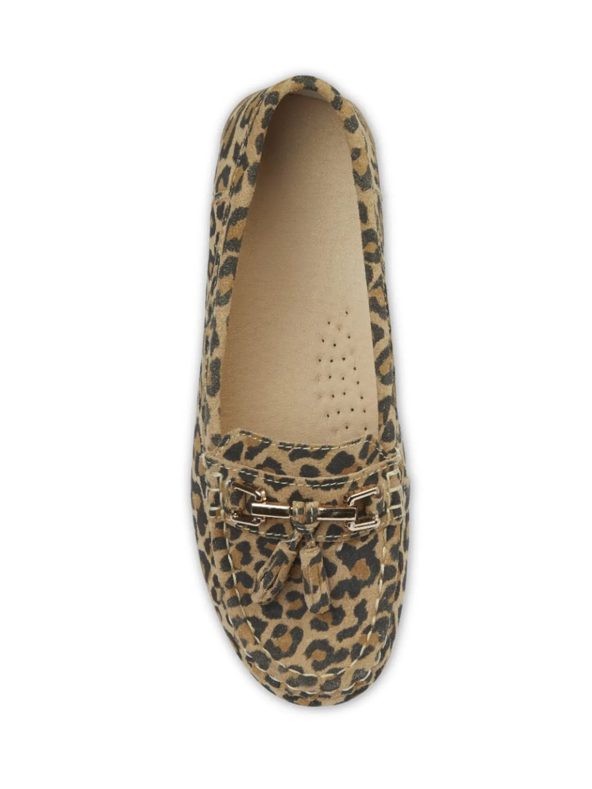 Size 4 Leopard Tassel Loafer