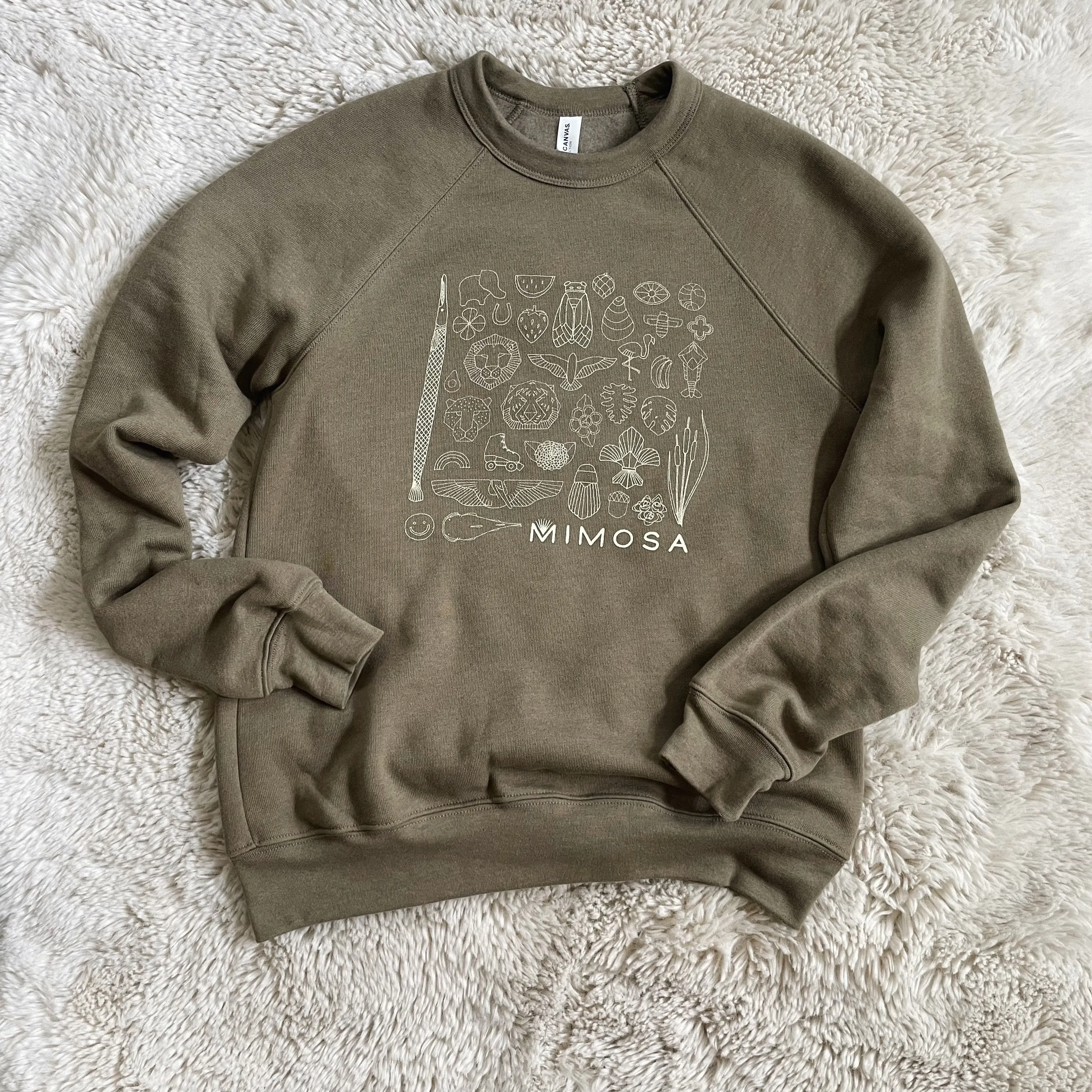 SKETCHES OF MIMOSA SWEATSHIRT