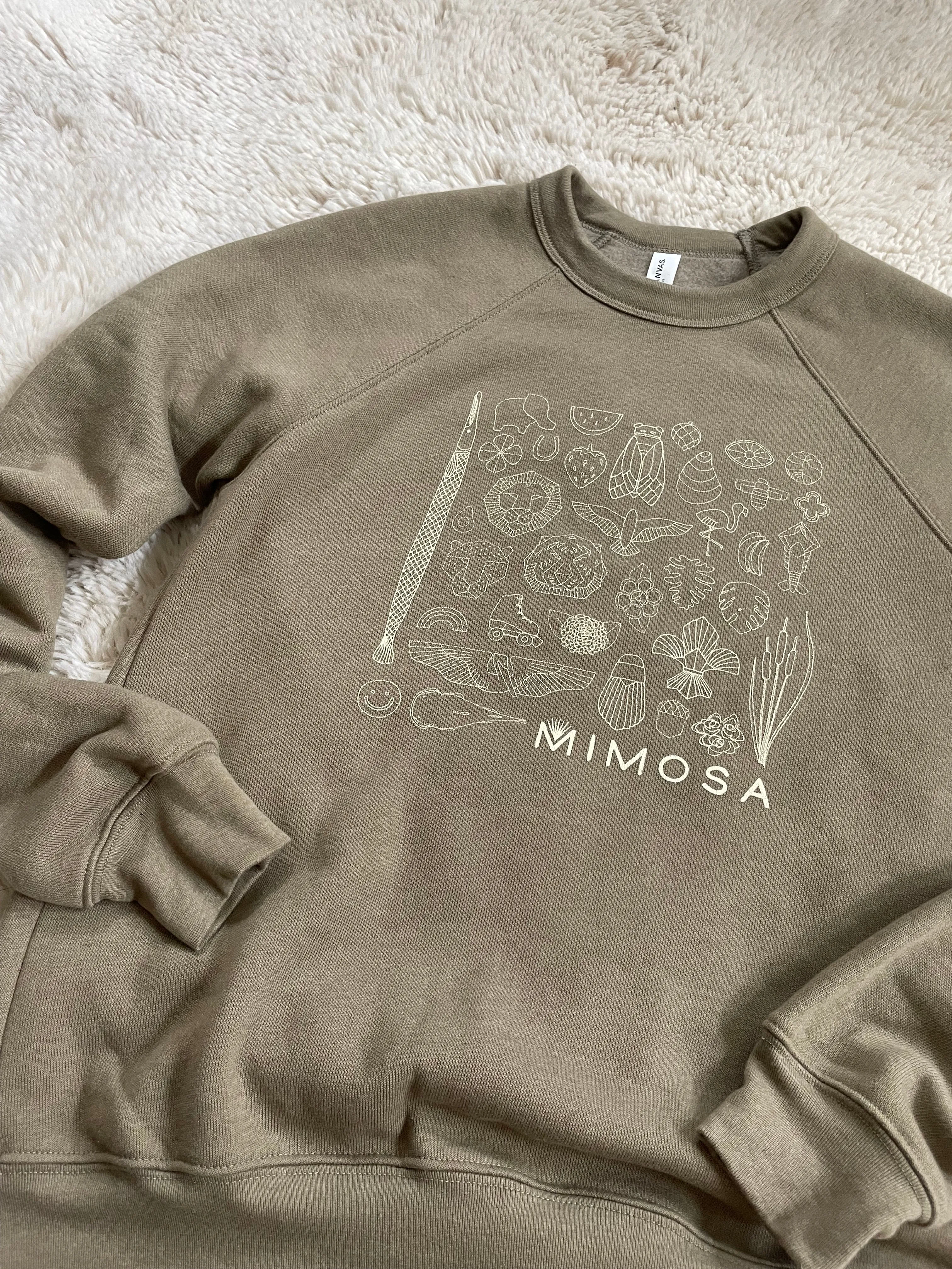 SKETCHES OF MIMOSA SWEATSHIRT