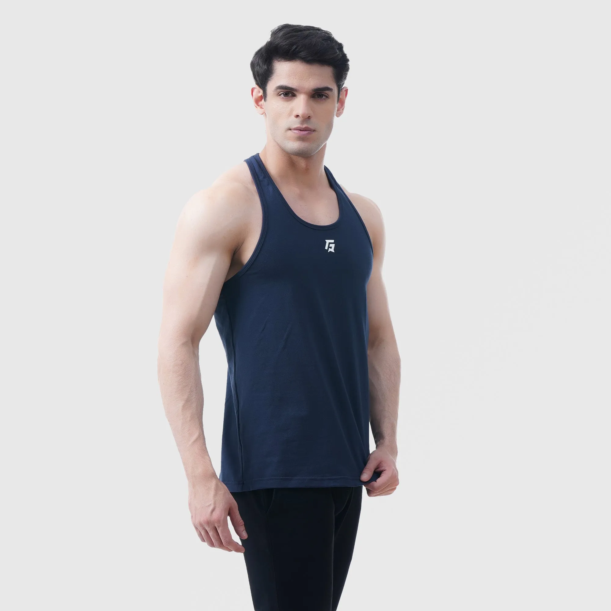 Speed Fit Tank (Navy)