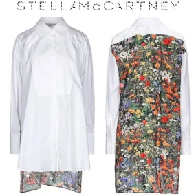 Stella McCartney  |Flower Patterns Long Sleeves Shirts & Blouses