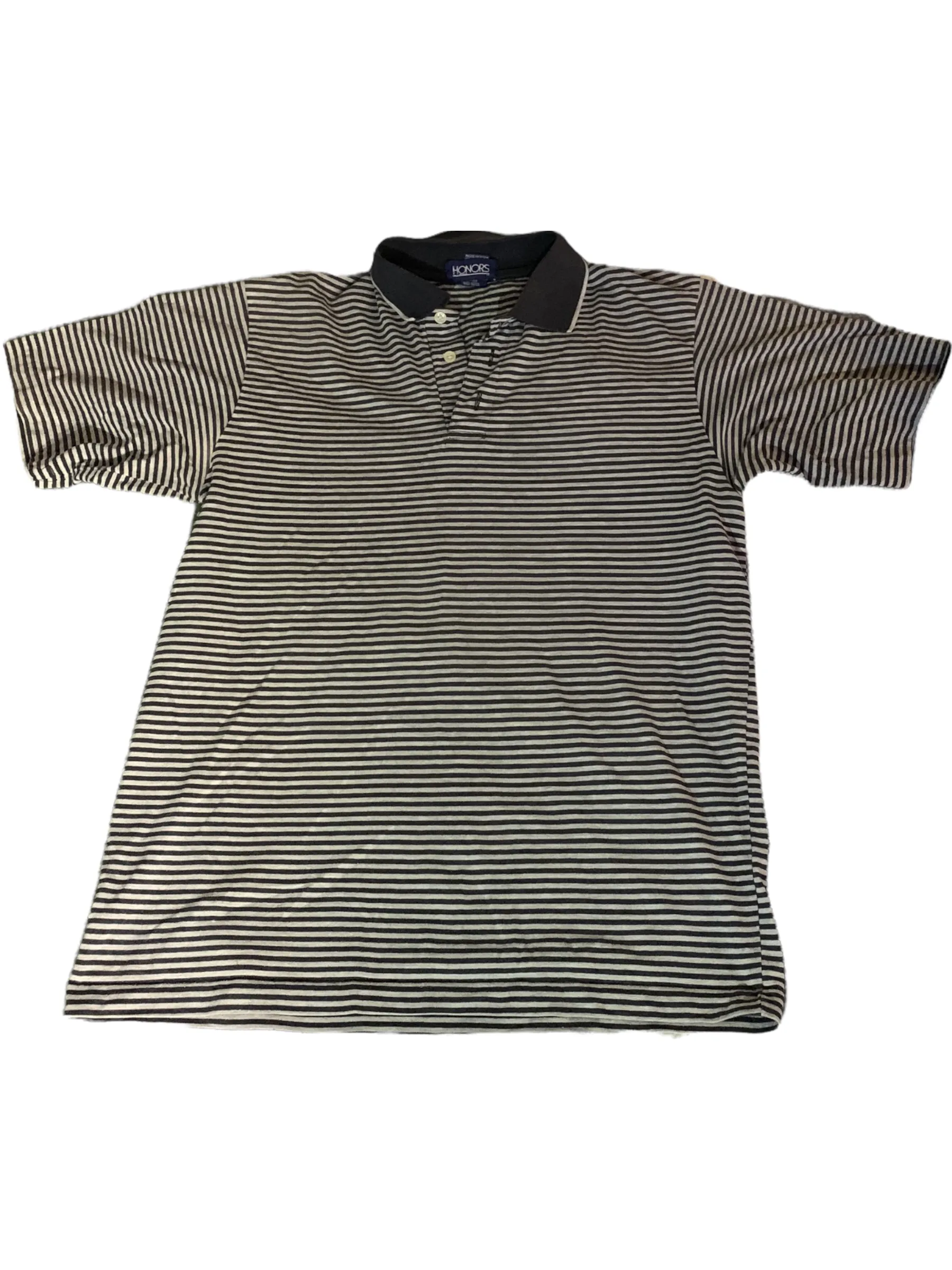 Striped polo shirt