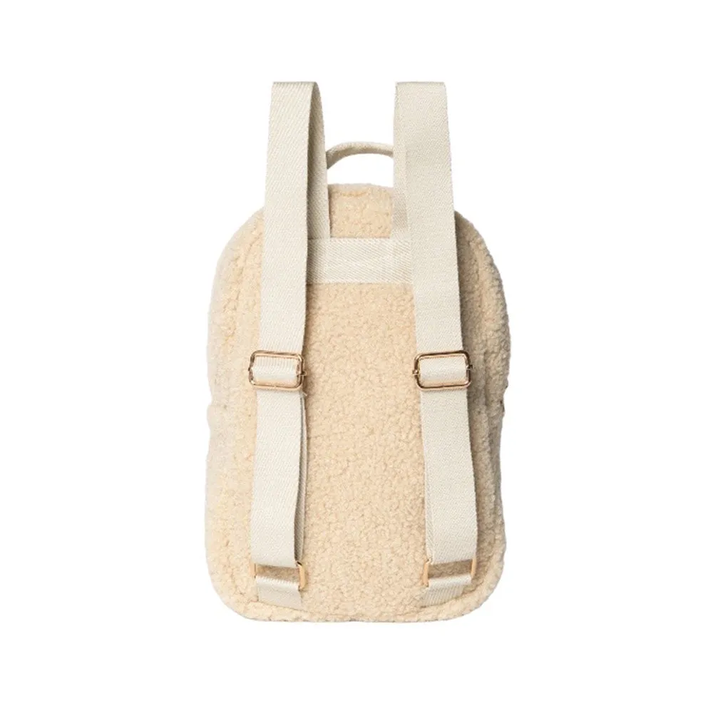 Studio Noos Child Teddy Mini Backpack Ecru