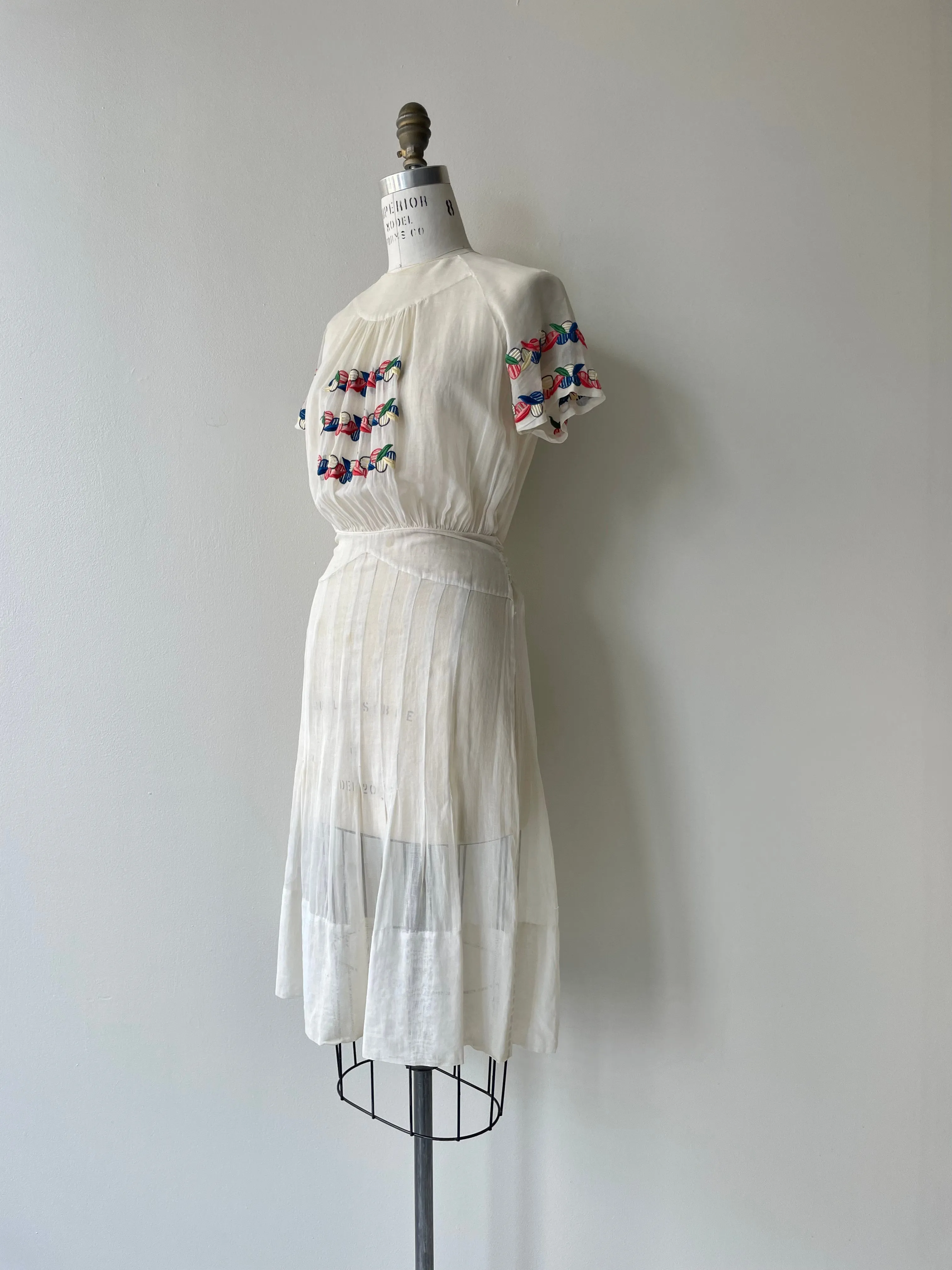 Summer Berries Dress | 1930s