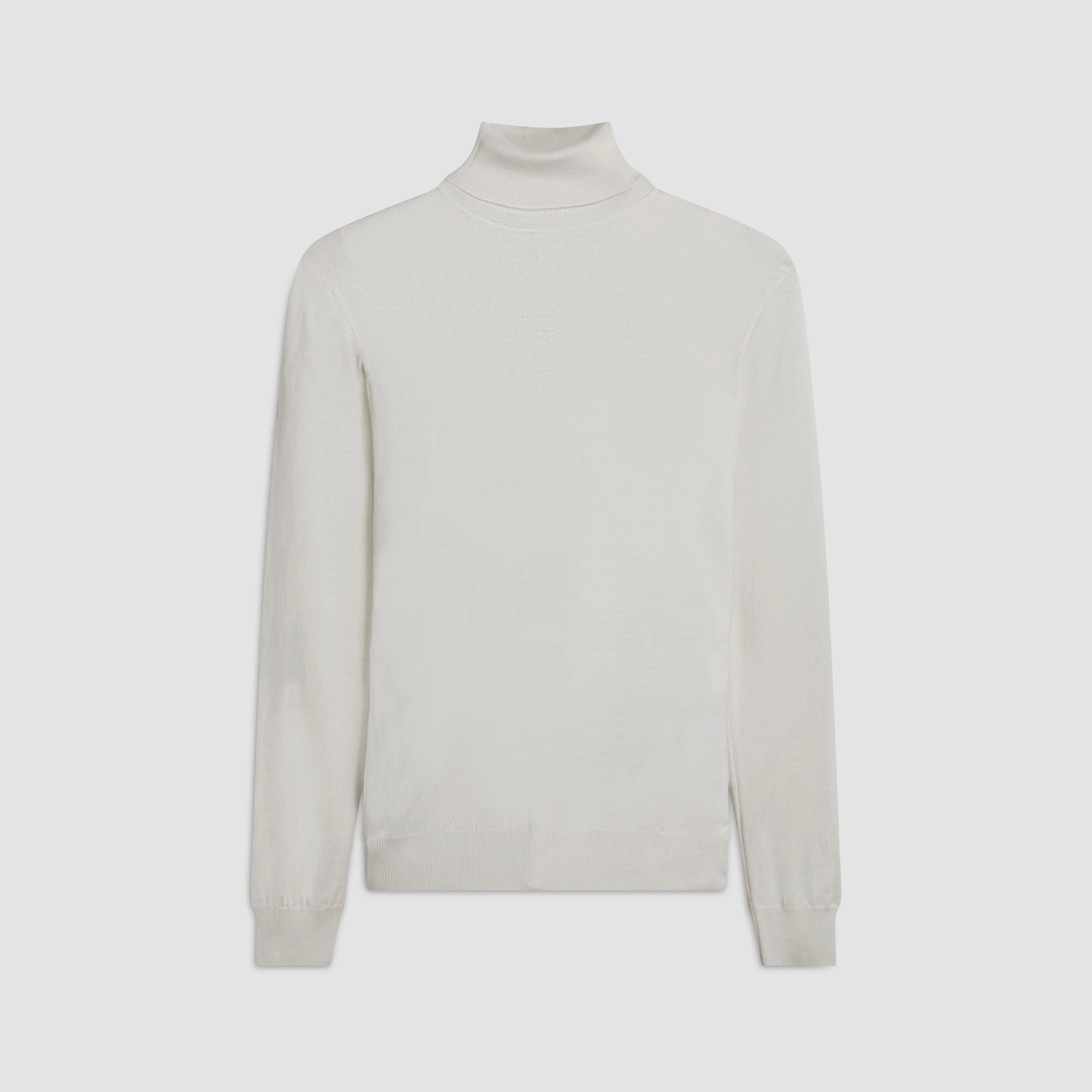 Super Merino Solid Turtleneck Sweater