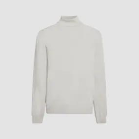 Super Merino Solid Turtleneck Sweater