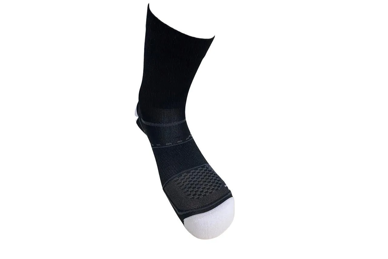 Sweet Smile LONG RUNNING SOCKS BK WH