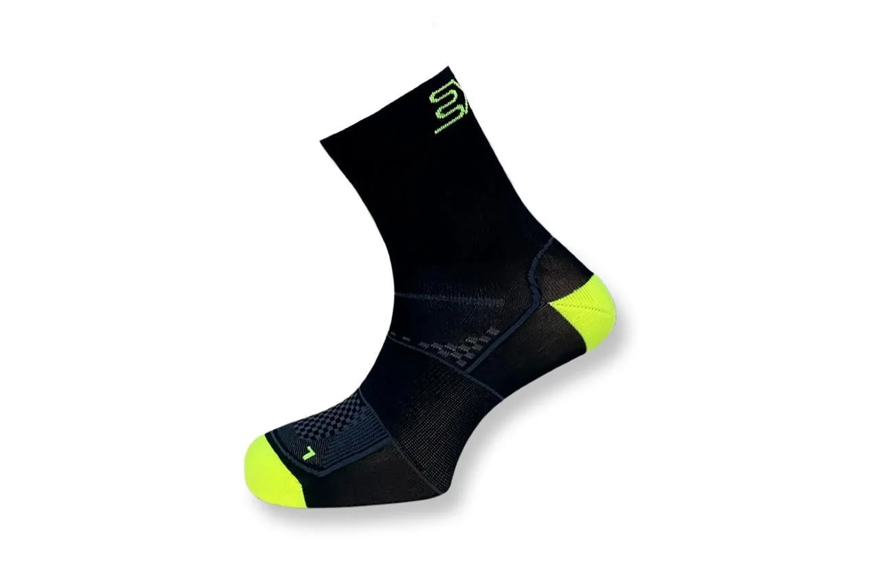 Sweet Smile LONG RUNNING SOCKS BK YL