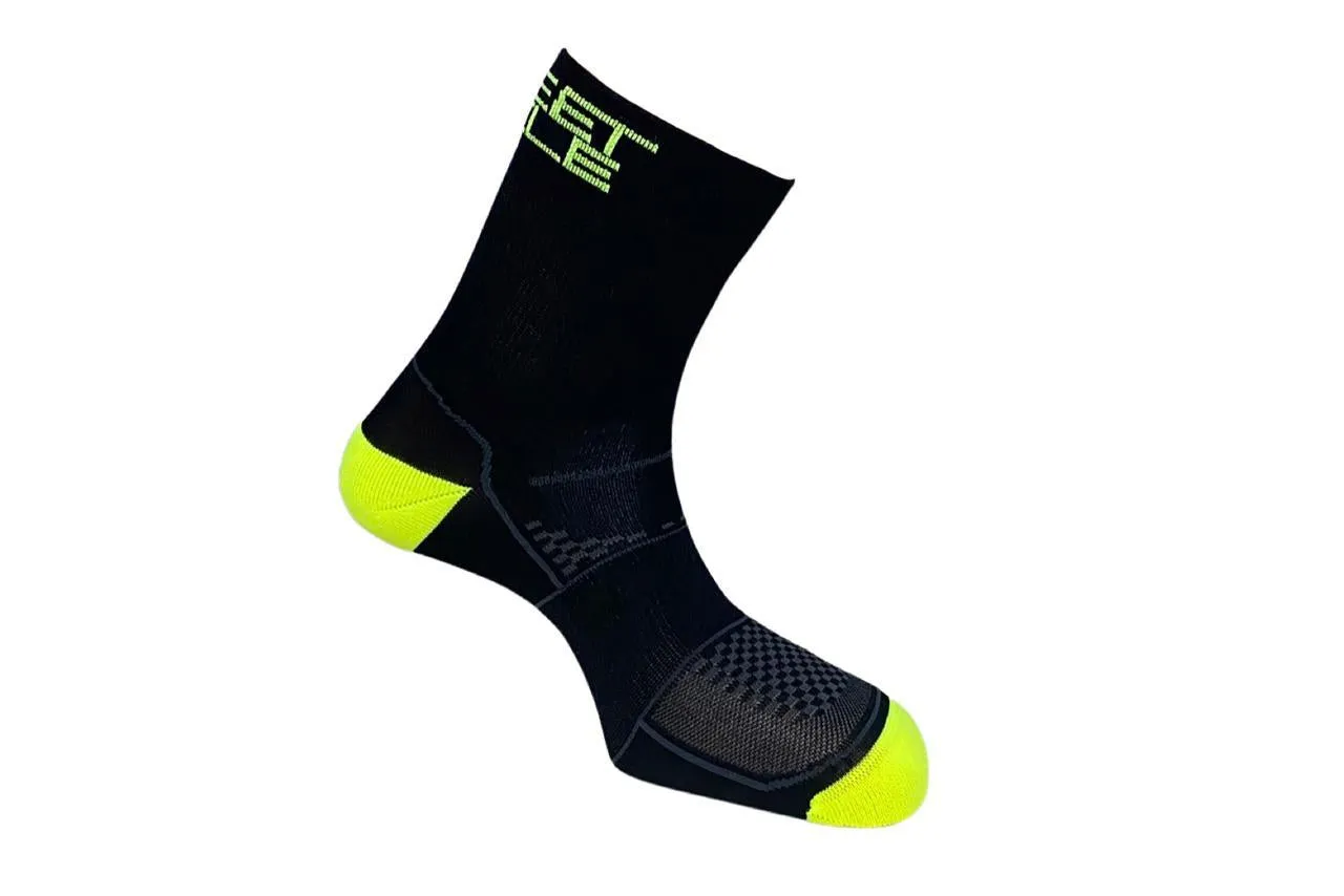 Sweet Smile LONG RUNNING SOCKS BK YL