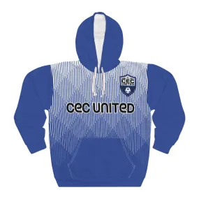 Template Cec United Unisex Pullover Hoodie (AOP)