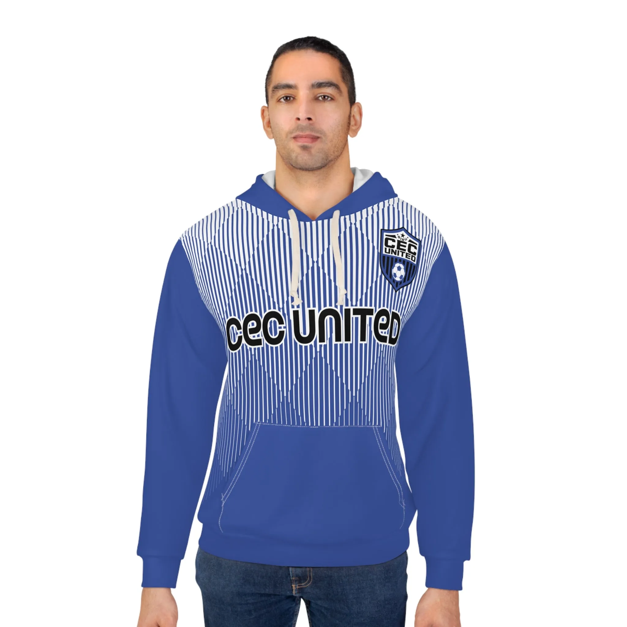 Template Cec United Unisex Pullover Hoodie (AOP)