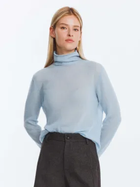 Thin Wool Long Sleeves Top