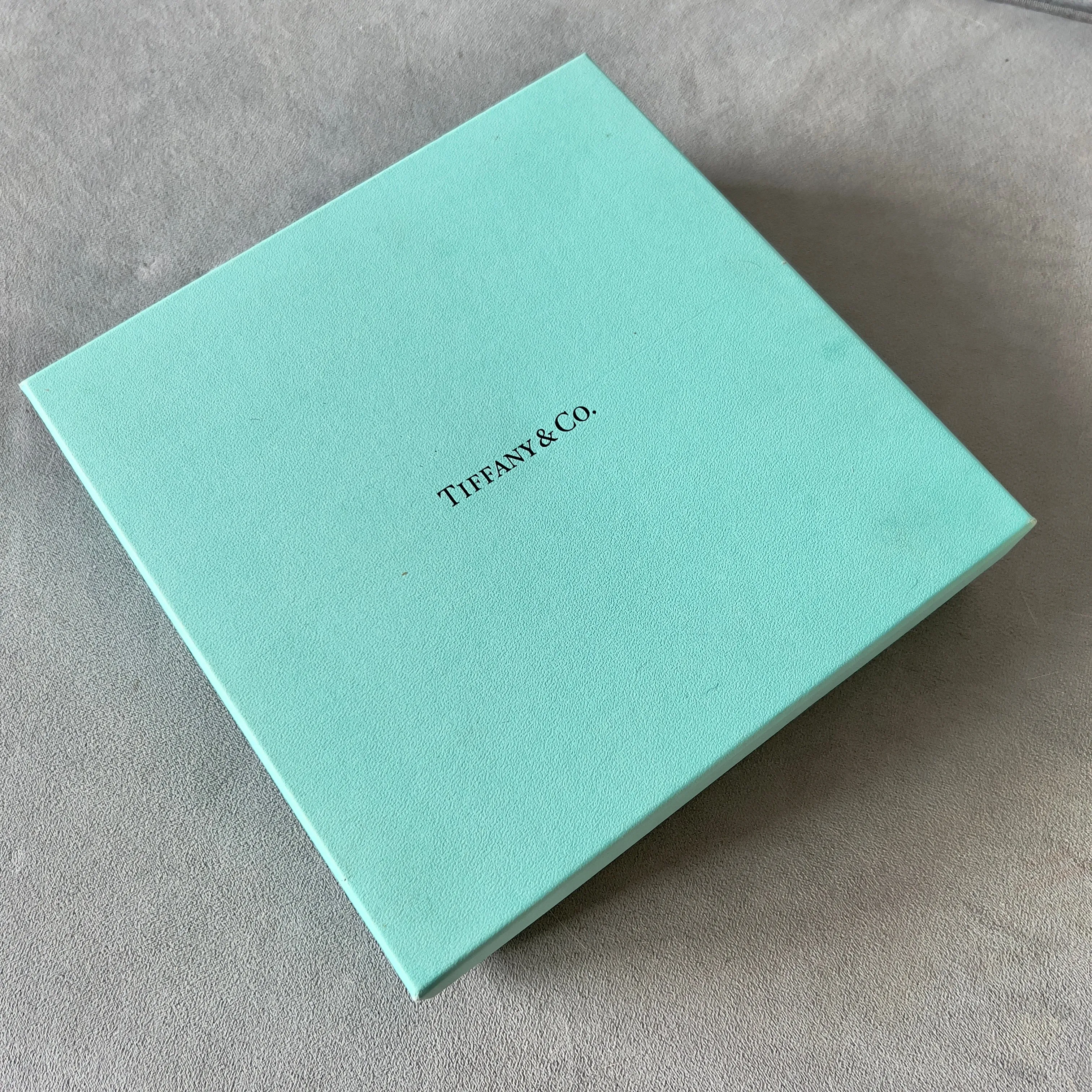 TIFFANY & CO. Box 8x8x1.85 inches