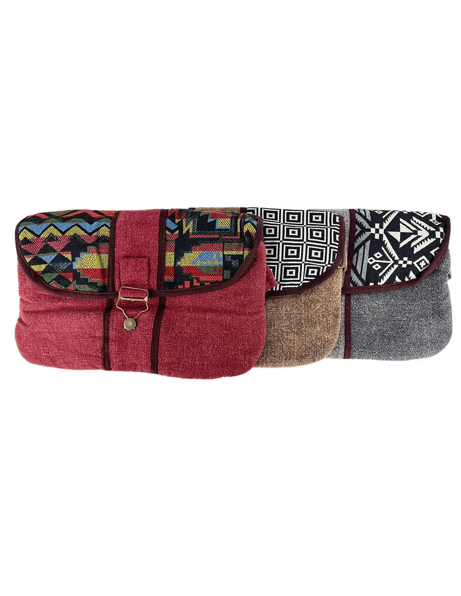 Tribal Print Messenger Bag