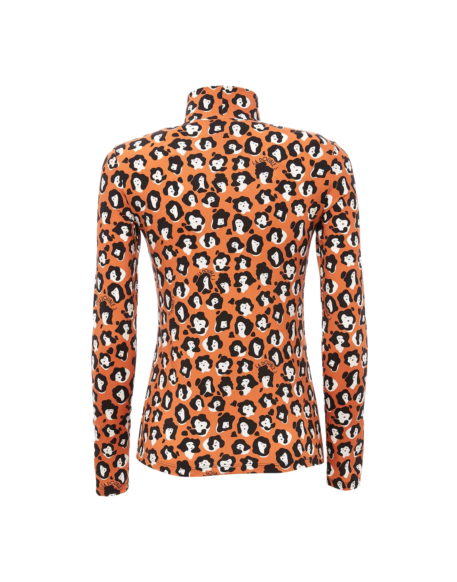 Turtleneck in Lady Leopard for Women | La DoubleJ