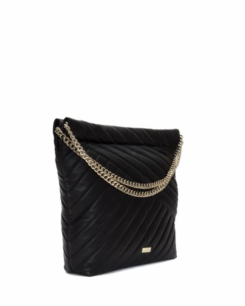 Vince Camuto Handbag PEHRI SHOULDER BLACK/LAMB ARINA