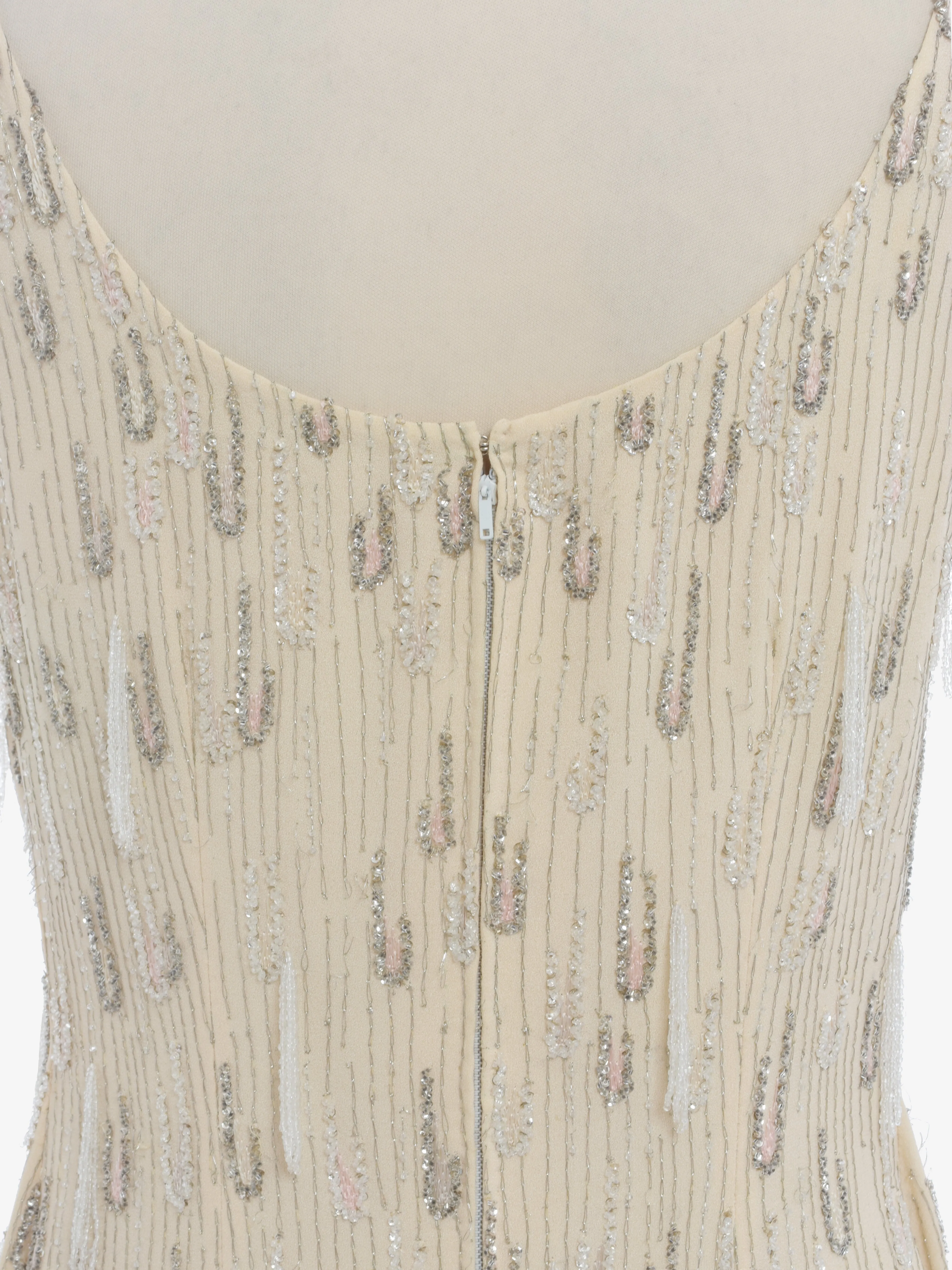 Vintage Beaded Cigarette Dress