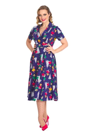 VINTAGE CHRISTMAS SWING DRESS