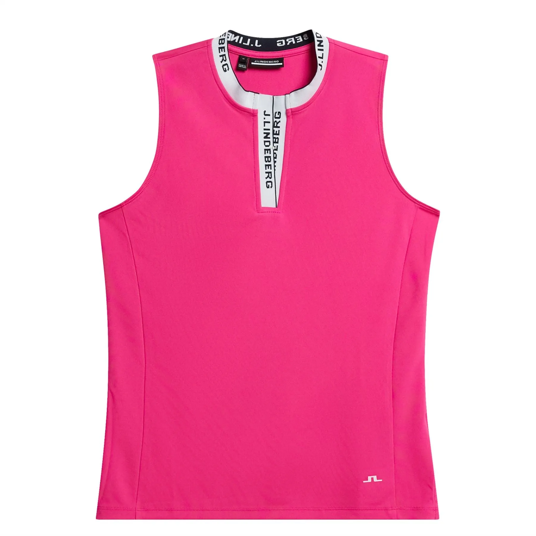 Womens Leya Sleeveless TX Jersey Polo Fuchsia Purple - SS24